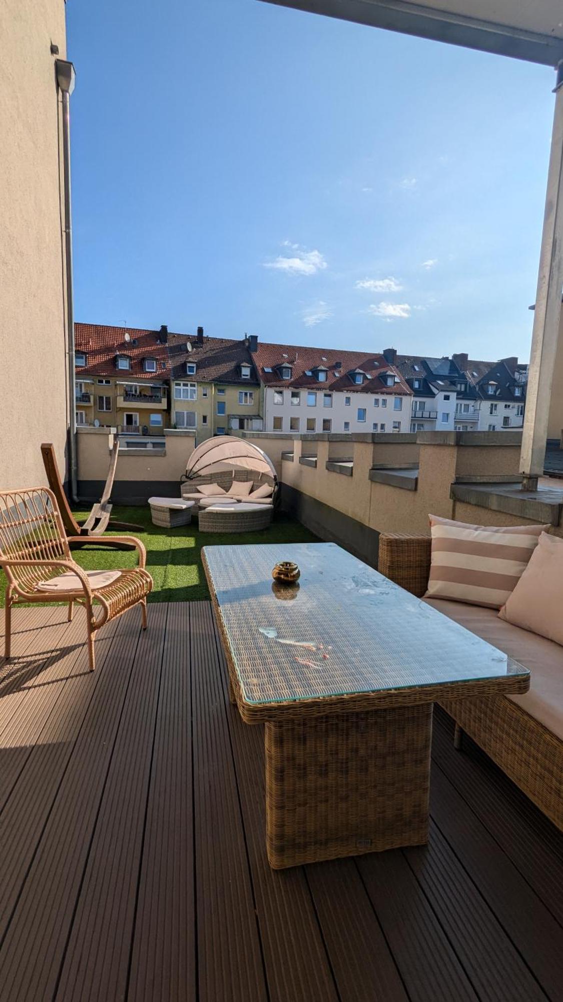 Imposante Whg - Zentral - Dachterrasse - Parken - Aufzug Hagen  Esterno foto