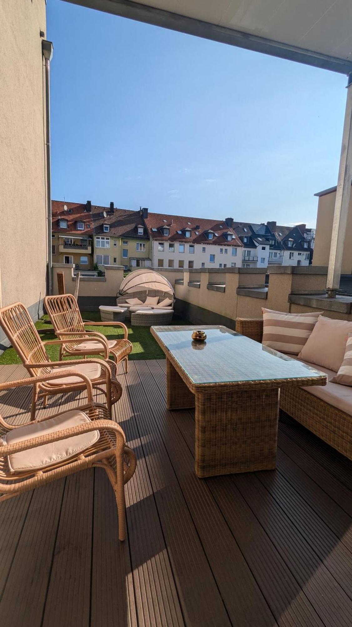 Imposante Whg - Zentral - Dachterrasse - Parken - Aufzug Hagen  Esterno foto